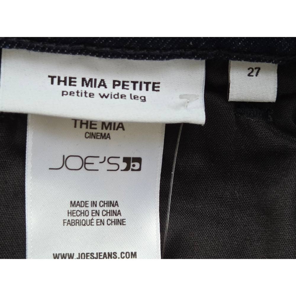 Joe's Jeans The Mia Petite Wide Leg Jeans Women 27 Cinema NWOT $198 - Picture 6 of 7